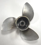 Omc 387526 Johnson Evinrude Oem Stainless Steel Propeller 11 X 9 Brp. Fixed Price $114.88.