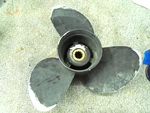 Solas RUBEX3 Aluminum Propeller Standard R/h 13 1/2 Dia 15P Spline With Hub. Fixed Price $50.99.