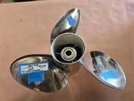 Re-conditioned Counter Lh 16" 20P Suzuki Watergrip Ss Prop, 3X16X20L, P11372. Fixed Price $515.00.