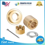 For Yamaha Propeller Hardware Kits 25-30HP Outboard Motor 6L2-45987-01 10 Spline. Fixed Price $32.99.