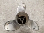 Counter 14 5/8" X 23P Quicksilver Ss Propeller, 48-13245-23, Mirage, P4235. Fixed Price $167.00.