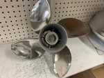Solas 14X19 Left Hand Rubex HR4 Stainless Steel 4-BLADE Propeller 9554-140-19. Fixed Price $425.00.