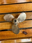 Vintage Michigan AM340 Blade Bronze Boat Propeller. Fixed Price $29.99.