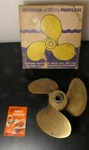 Vintage Boat Michigan Machined Pitched Propeller Smc 859 Bronze Box. Fixed Price $190.00.