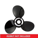 Quicksilver Black Diamond 13 3/4 15 QA2208X Prop For Evinrude Johnson 45-75HP. Fixed Price $188.17.