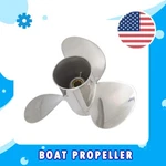 9 7/8 X 13 Stainless Boat Propeller 10TEETH For Yamaha Engine 20 25 30HP. Fixed Price $145.89.