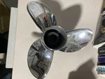Evinrude RX3 Propeller P/N:177352. Fixed Price $450.00.