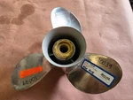 13 1/4" X 17P Mercury Stainless Propeller, 48-72764-17, New Hub, 4.25", P10039. Fixed Price $207.00.