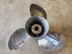 14 1/2" X 17P Michigan Wheel Propeller, Ssm 247-C, Mercury, Needs Work, P8826. Fixed Price $25.00.