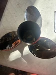 15 1/4 X 19 Rebel Propeller For Brp Johnson Evinrude 90-300HP Rh 0763990 No Kits. Fixed Price $206.00.