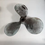 Vintage Brass Bronze Boat Propeller-made Usa Great Lakes Collectible Michigan. Fixed Price $189.99.