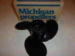 Michigan Wheel 032130 For Mercury Propeller 9 3/4 X 5.5 Bladed Aluminum. Fixed Price $40.00.