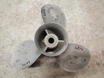 14" X 19P Mercury Stainless Propeller, 48-74266-19, Honda Yamaha Suzuki, P6874. Fixed Price $156.00.