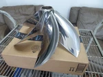 Blade Offshore Racing Propeller Stainless Steel Has Cracked 11476. Fixed Price $900.00.