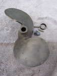 Evinrude Antique Outboard Motor Propeller Bronze Rbm 2HP 1913-21 + Collar. Fixed Price $39.95.