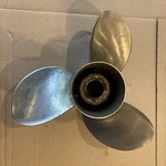 Stainless Quicksilver Performance Propeller 13.375 14RH Boat QS5114X. Fixed Price $175.00.
