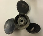 Mercury 48 73512A4 23P Boat Propeller Black (B92). Fixed Price $100.00.