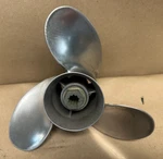 Clean Used Oem Mercury Vengeance 10 3/8 X Outboard Propeller # 48-43588-13. Fixed Price $139.99.