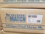 Michigan Wheel P/n 061020 Replaces Suzuki 50-140HP & Johnson 90-140HP. Fixed Price $125.00.