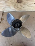 Mercury Marine Bravo Propeller 48-831909 23P Blade Stainless Lh Counter. Fixed Price $450.00.