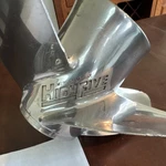 Mercury / Mercruiser 19" Pitch 5-BLADE "high-five" Stainless Steel Prop. Fixed Price $500.00.