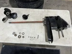 Late 60 S Mercury Hp Outboard Lower Unit W/ Prop Kiekhaefer 500. Fixed Price $275.00.