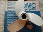 Omc #315858 Right Handaluminum Prop Fits 1969-1972 4HP Johnson/evinrude. Fixed Price $39.99.