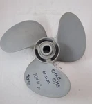 3 Blade Omc Boat Propeller, 65 5S, 10X11 Aluminum Prop, Vintage Johnson. Fixed Price $65.00.