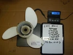 Omc 389788, 0389788 12 3/4X21 Rh Aluminum Prop Oem Johnson/evinrude Nos. Fixed Price $85.00.