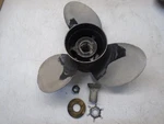 K3 Aluminum Mercury Black Max Propeller 48-832828-C1-17 W/ Hub Kit. Fixed Price $49.95.