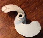 New Nos Johnson/evinrude Omc X 7.25 Propeller 5.5 & 6HP 0376968. Fixed Price $43.16.