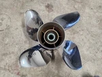 Counter Rotating Lh Blade 13 1/4" 15P Powertech RXB4 Ss Prop, Suzuki, P10048. Fixed Price $285.00.