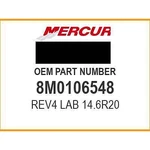 Mercury Ss By 12-8M0214744 Venteralab 15R 8M0106548 Oem New. Fixed Price $1900.00.