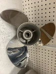 Michigan Wheel Polished Stainless Steel Rh Propeller 15 3/4X17P SSM-350-C/ Merc. Fixed Price $214.97.