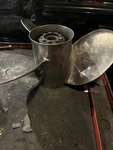 Turbo M13-1/ 4X24 Boat Propeller. Fixed Price $250.00.
