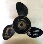 Mercury 14"X23" Pitch 15 Splines Rh Aluminum Prop 48-36010-23. Fixed Price $90.00.