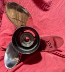Mi Wheel 14.25 X 22 031056 Edge Stainless Prop Evinrude Johnson 90-300HP (K523. Fixed Price $265.00.