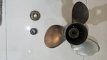 Mercury Quicksilver Stainless Propeller 48-16314A4 X 17P. Fixed Price $150.00.