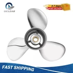 9.9 X 13 Stainless Outboard Boat Propeller For Tohatsu 25-30HP 10 Spline Rh. Fixed Price $144.89.