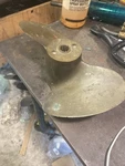 Mercury Quicksilver Brass Blade Boat Speed Prop 48 26636A2 12. Fixed Price $40.00.