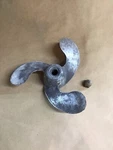 Johnson 10 Hp Model Qd 13 Propeller. 1951-1952 Year.. Fixed Price $20.00.
