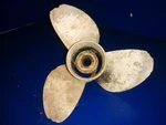 Propeller 0765049 387525? 10 1/2 X 11 Johnson Evinrude 35HP 25HP?. Fixed Price $29.00.