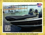 Minn Kota Trolling Motor Cover By Popptops For Terrova W/60" Shaft. Gray. Fixed Price $89.95.