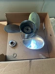 Yamaha Reliance Boat Propeller Rh 14 1/4 X 18P 3 Blade Stainless. Fixed Price $300.00.