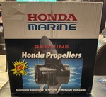Honda 58130-ZW1-013AH 13-3/4" X 13" Al Propeller New. Fixed Price $90.00.