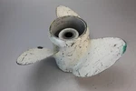 387160 Johnson Evinrude 15 X 17 Aluminum Propeller 90-300 Hp 1976+ Mo Wty. Fixed Price $88.00.