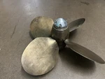 22" Diameter 1-1/4 Shaft Blade Feathering Classic Easy. Fixed Price $1200.00.