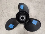 Aluminum 14 1/2" X 19P Quicksilver Black Diamond Prop, 1916P19, Flo Torq, P10301. Fixed Price $42.00.