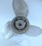 Omc 389924 Blade Stainless Steel Propeller 14-1/2" X 19P Oem Used. Fixed Price $164.00.
