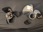 Volvo Penta Duoprop F5 Front And Rear Propeller P/n: 3851465 3851475. Fixed Price $900.00.